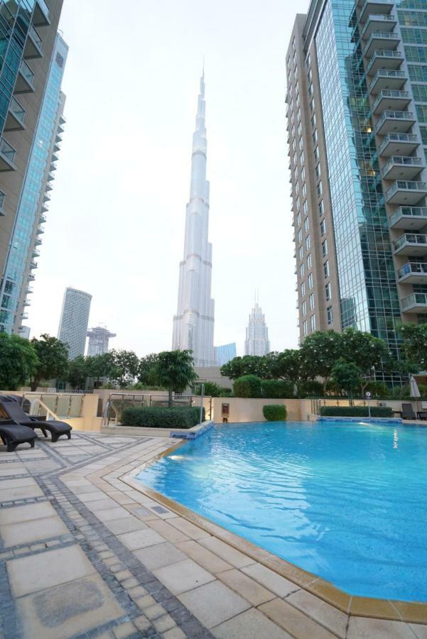 Elite Royal Apartment - Full Burj Khalifa & Fountain View - 2 Bedrooms And 1 Open Bedroom Without Partition Dubai Exterior foto